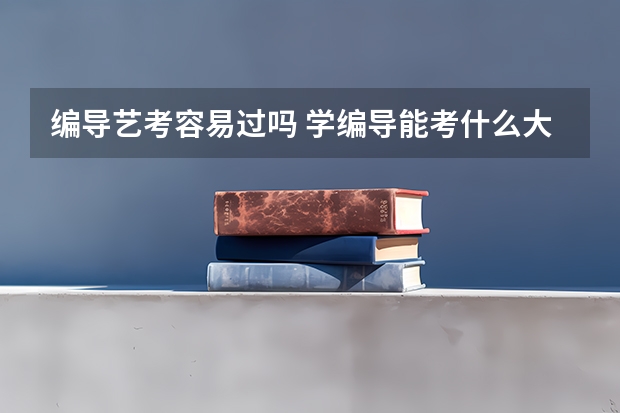 编导艺考容易过吗 学编导能考什么大学