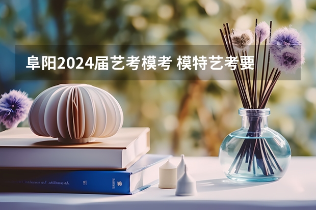 阜阳2024届艺考模考 模特艺考要求