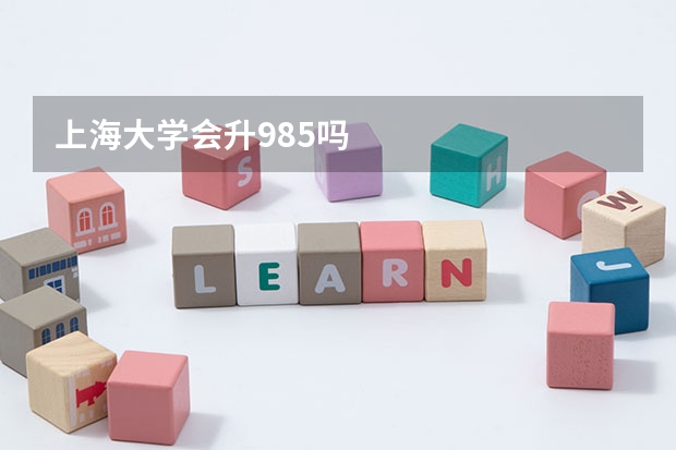 上海大学会升985吗