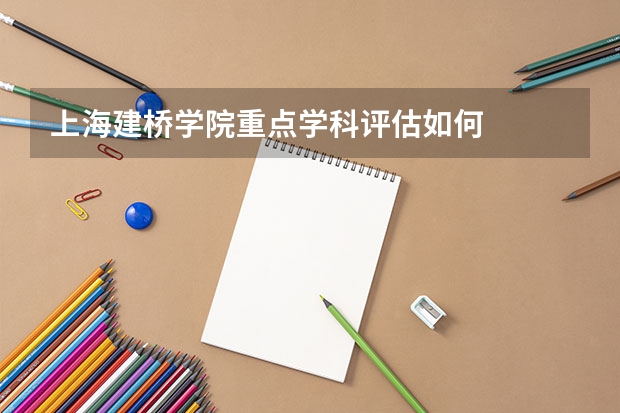 上海建桥学院重点学科评估如何