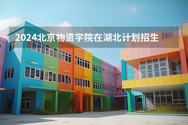 2024北京物资学院在湖北计划招生多少人